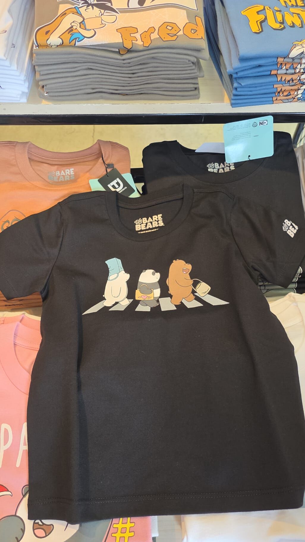 【直播】LX062251 We Bare Bears系列童裝短袖上衣(8FBBBT5040)