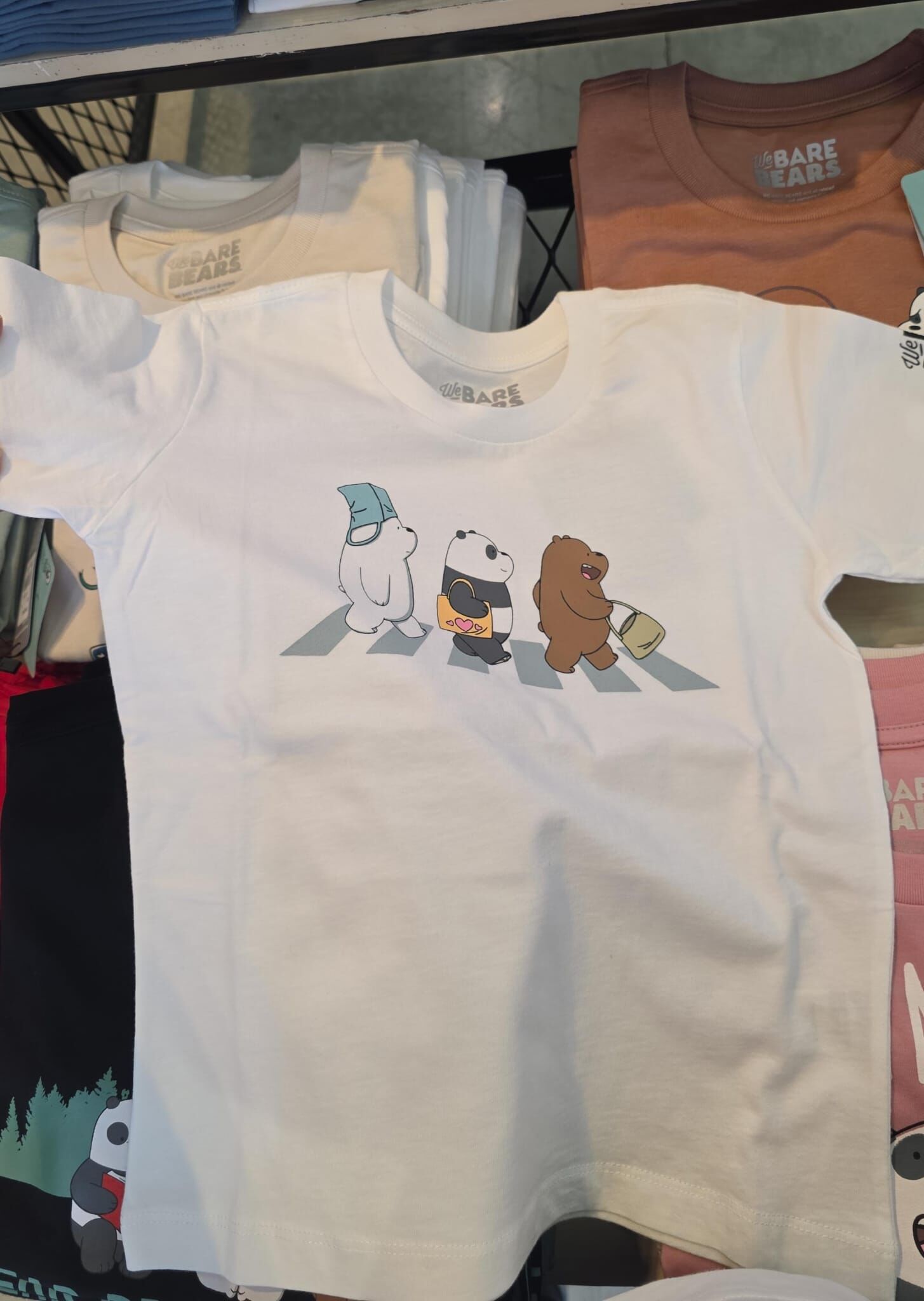 【直播】LX062251 We Bare Bears系列童裝短袖上衣(8FBBBT5040)