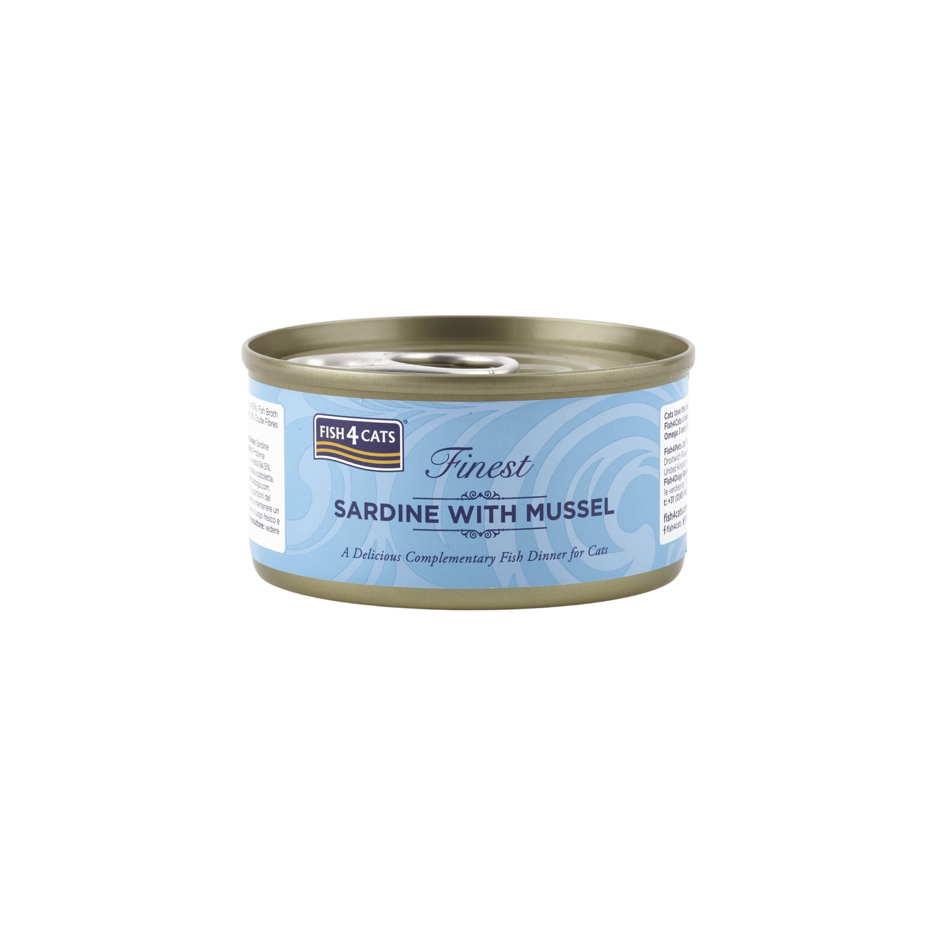Fish4Cats Finest 沙甸魚青口罐頭貓罐頭 70g