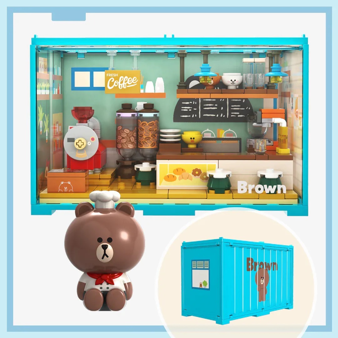 【玩具研究中心】LINE Friends 快閃店 工匠烘焙坊