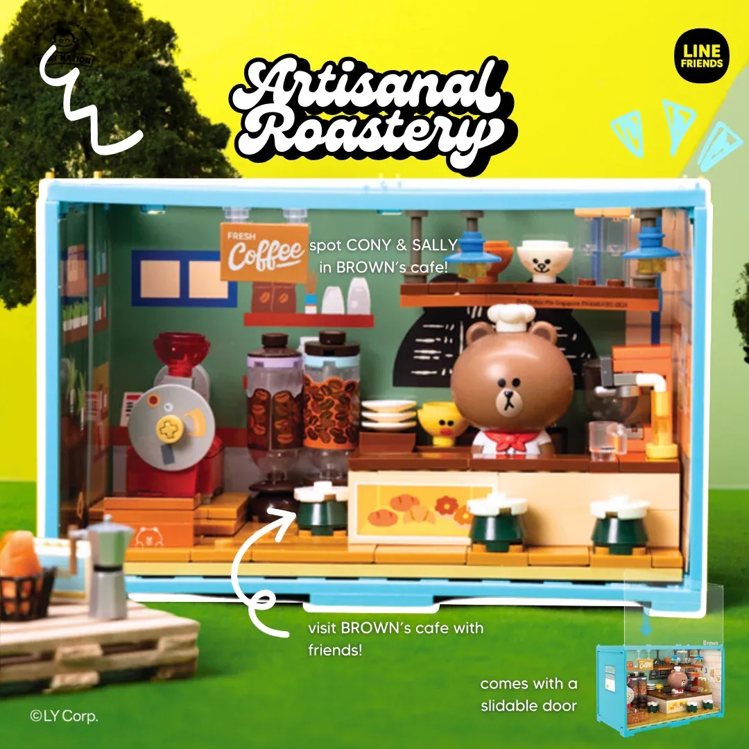 【玩具研究中心】LINE Friends 快閃店 工匠烘焙坊