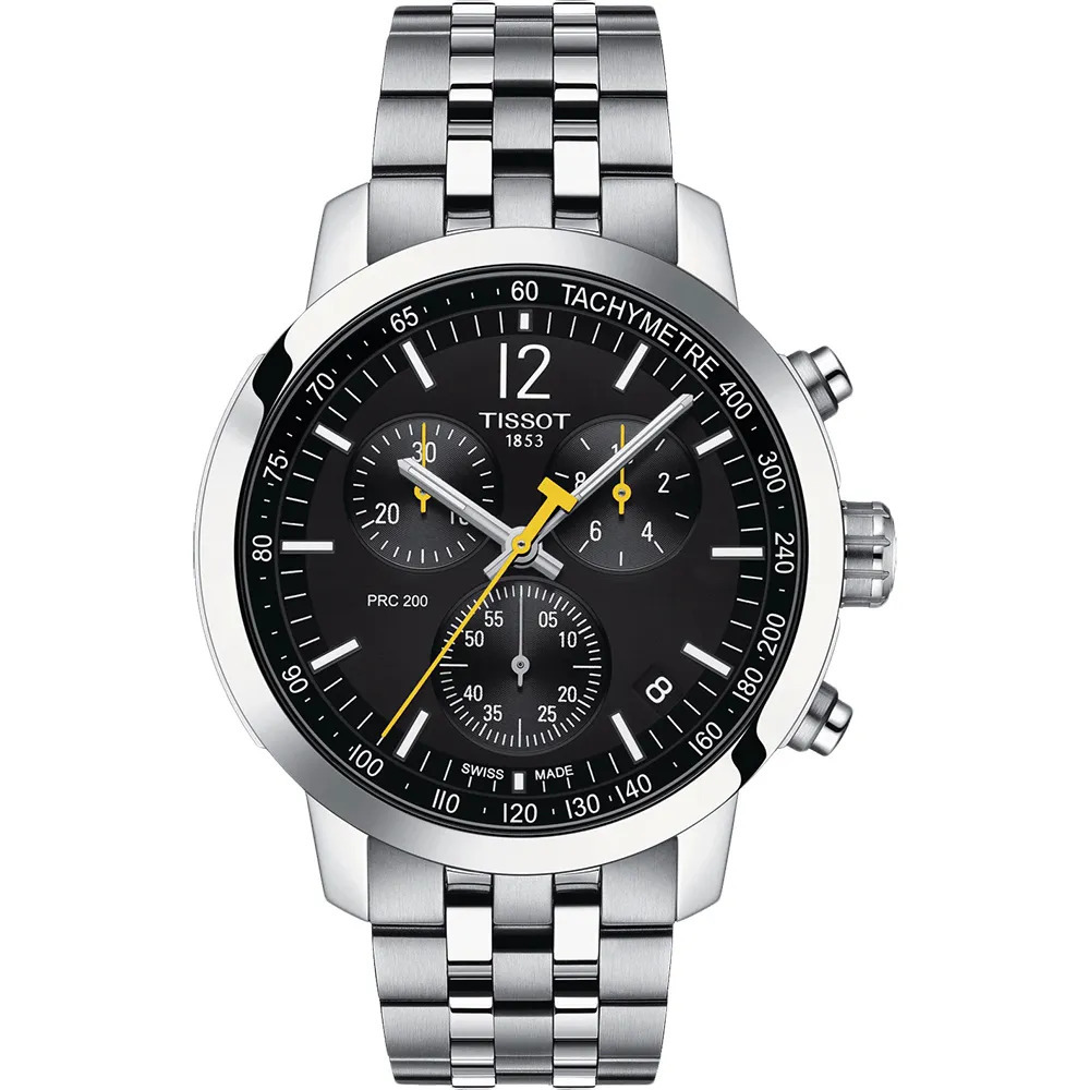 (預購)【Tissot 天梭】T-Sport系列 PRC200 競速三眼計時 潛水錶 手錶  T114.417.11.057.00