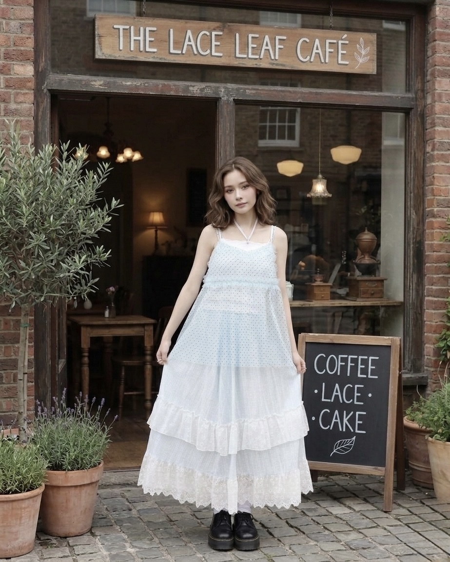 Lace 半透吊帶背心