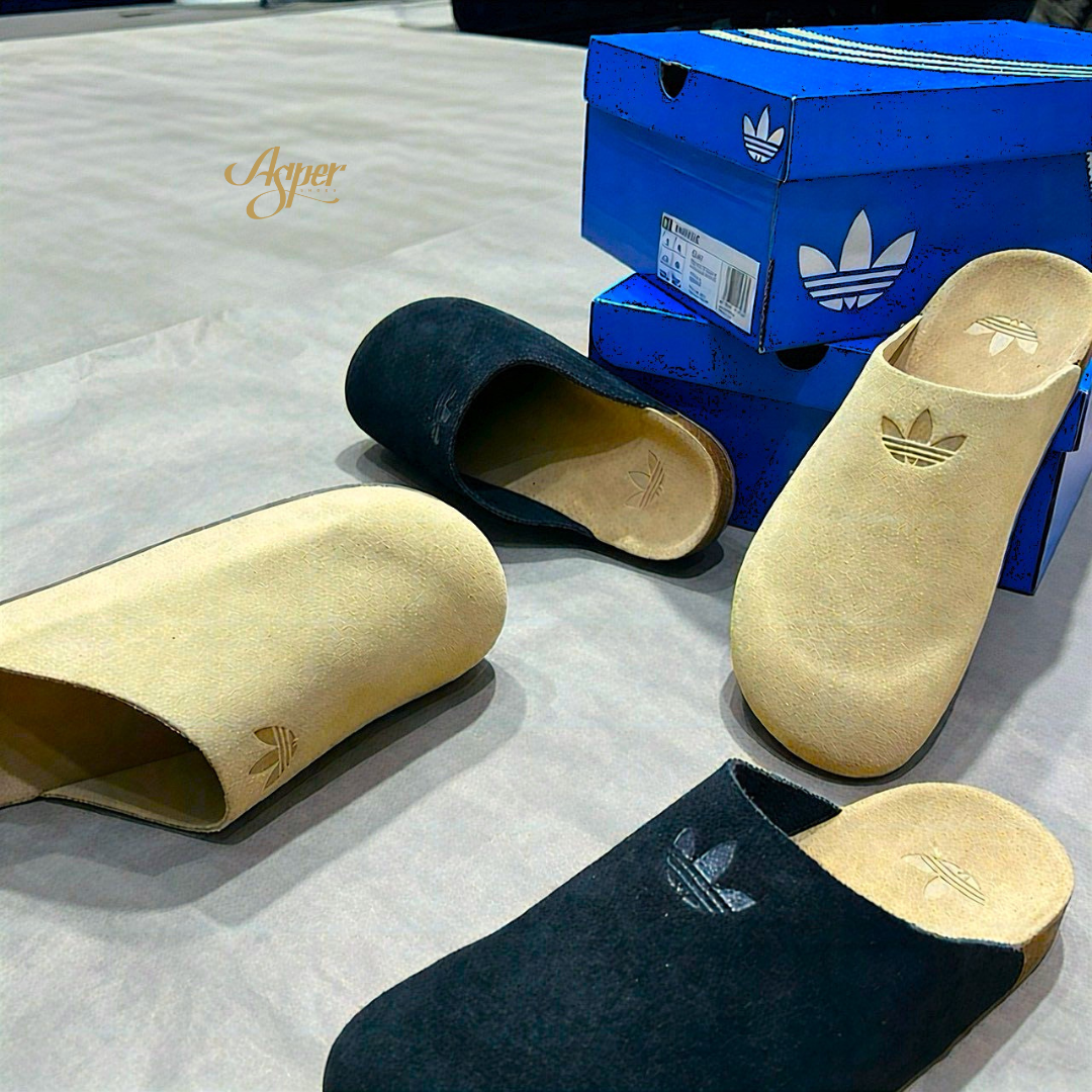【官網限定】adidas Adimule 懶人鞋 穆勒鞋 卡其JR3587 黑JQ4367 VI