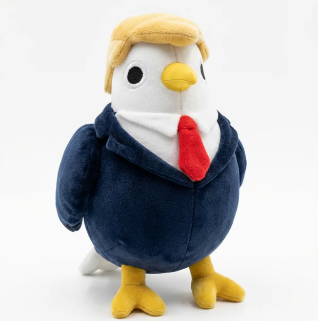 The Seagull Trump 特朗鷗發聲公仔／匙扣