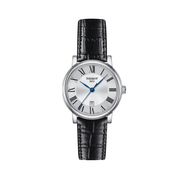 (預購)【Tissot 天梭】卡森Premium系列 羅馬字 30mm 瑞士石英機芯 皮錶帶 女生 手錶 T122.210.16.033.00
