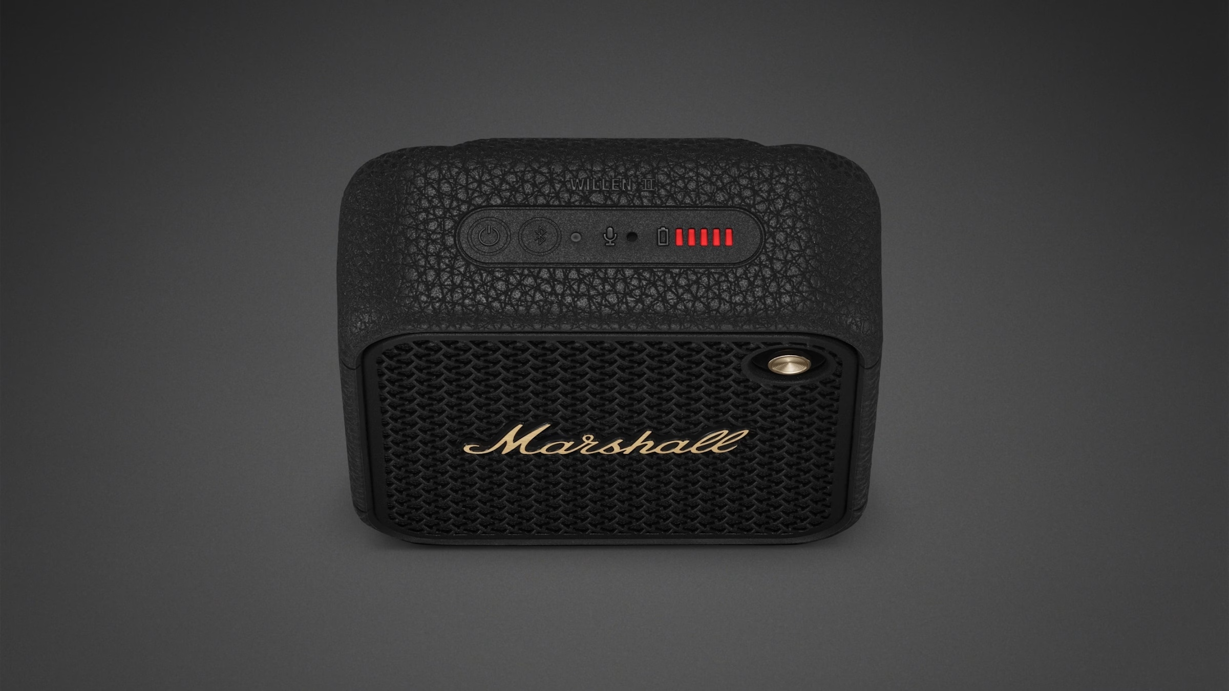 Marshall Willen II Bluetooth Speaker top viewing