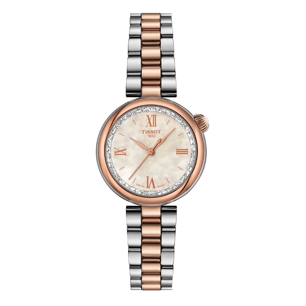 (預購)【Tissot 天梭】Desir系列 珍珠母貝 28mm 瑞士石英機芯 不鏽鋼 女生 手錶 T152.010.22.118.00