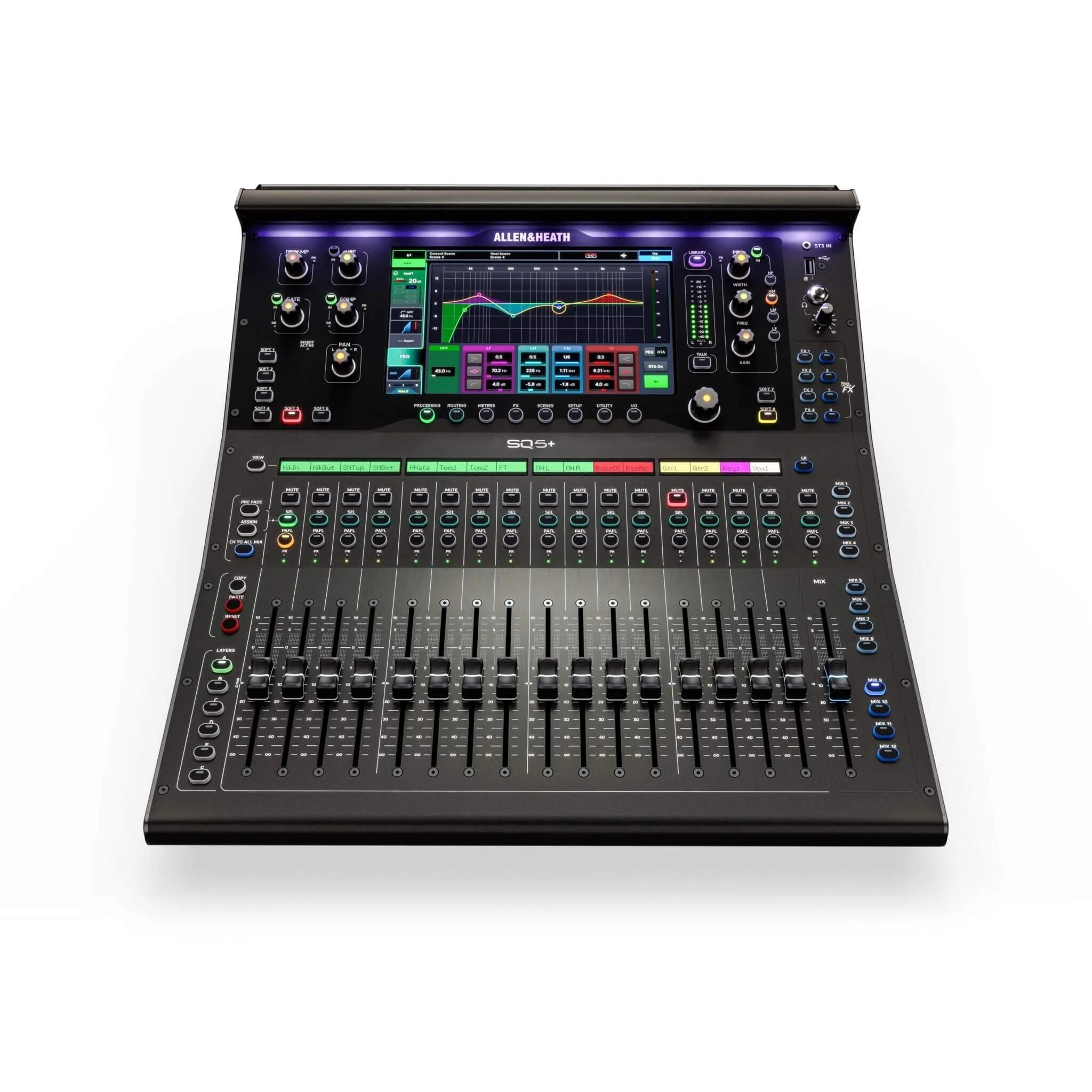 Allen-Heath SQ-5+ 48 通道 96Khz 數碼混音器 （17 推子）