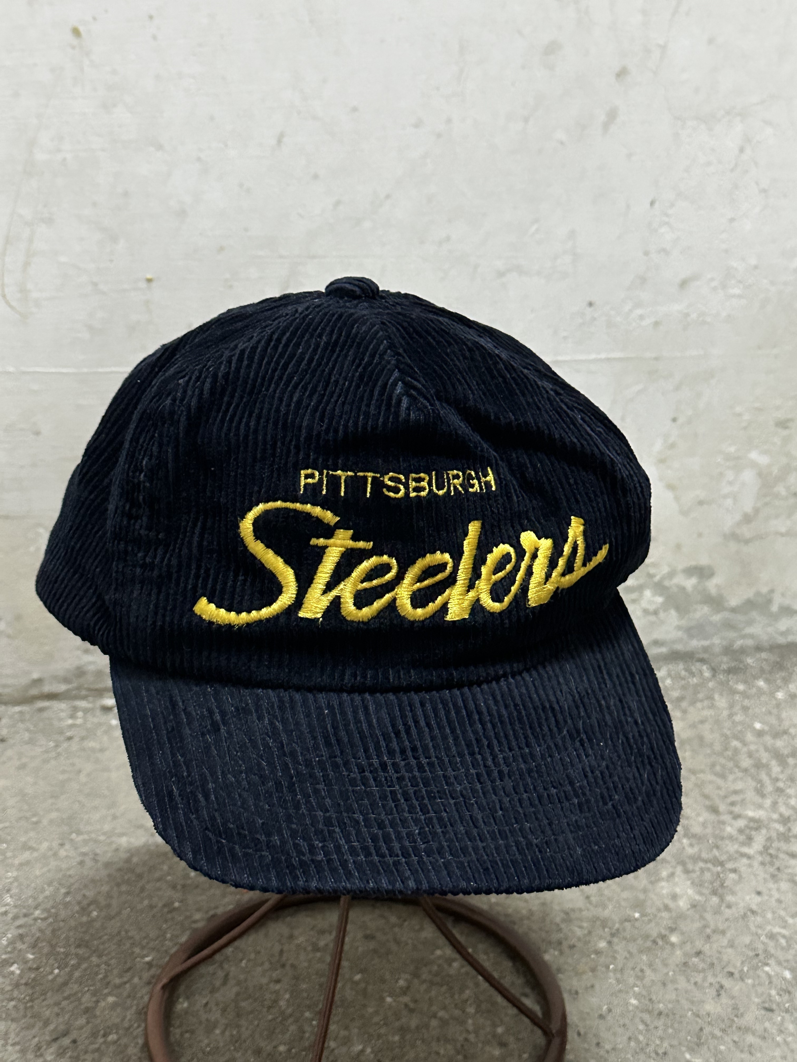 80~90’s NFL PITTSBURGH Steelers THE CORD Cap (Made in Korea)