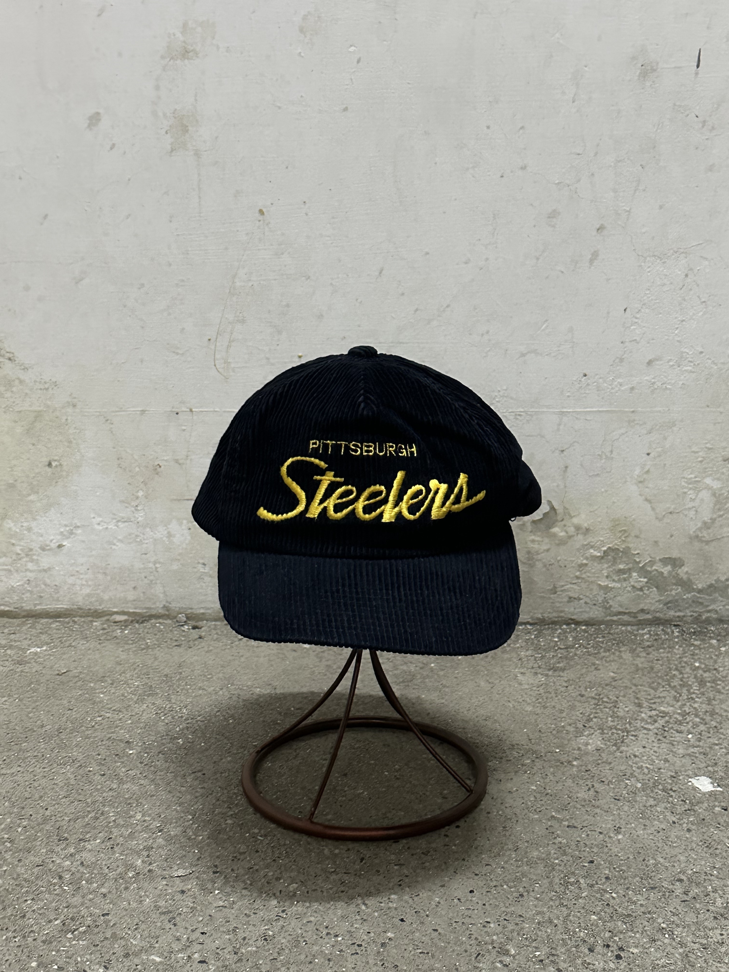 80~90’s NFL PITTSBURGH Steelers THE CORD Cap (Made in Korea)