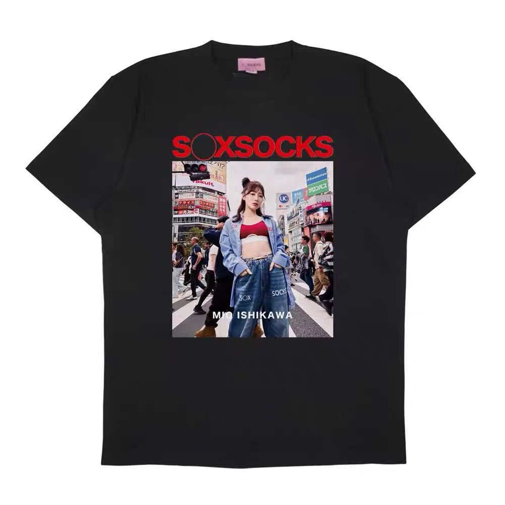 石川澪 SOXSOCKS Tシャツ TEE