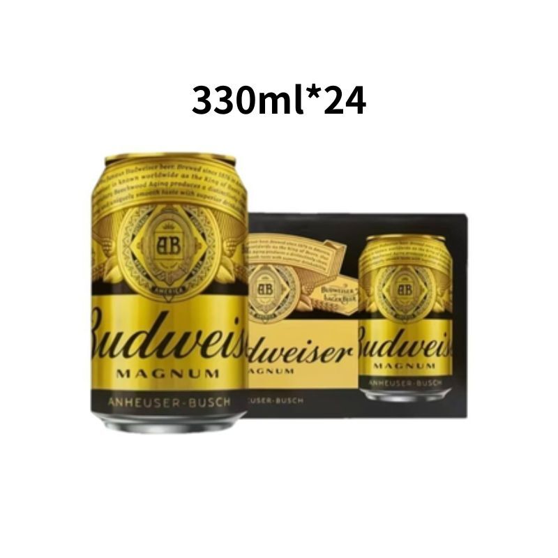 百威黑金｜小鋁330ml｜一箱24入
