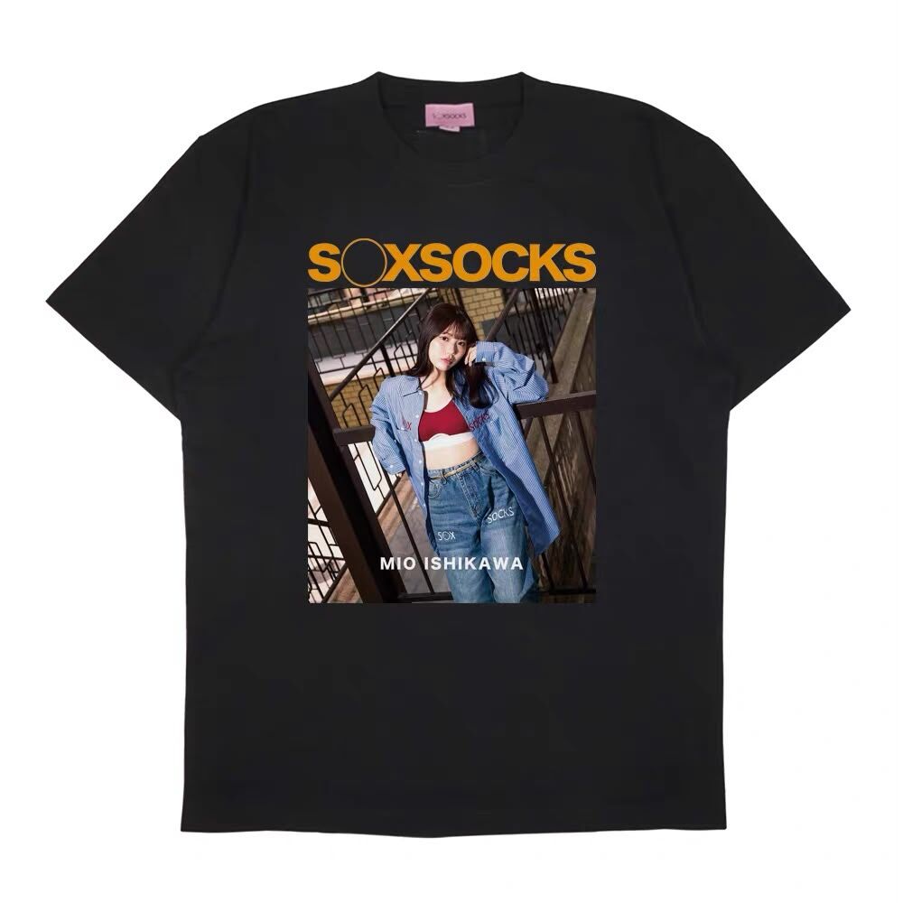 石川澪 SOXSOCKS Tシャツ TEE