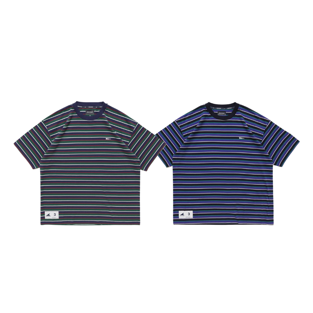 『代購商品』2026SS DESCENDANT HORIZONTAL STRIPE SS 短T 261ATDS-CSM28