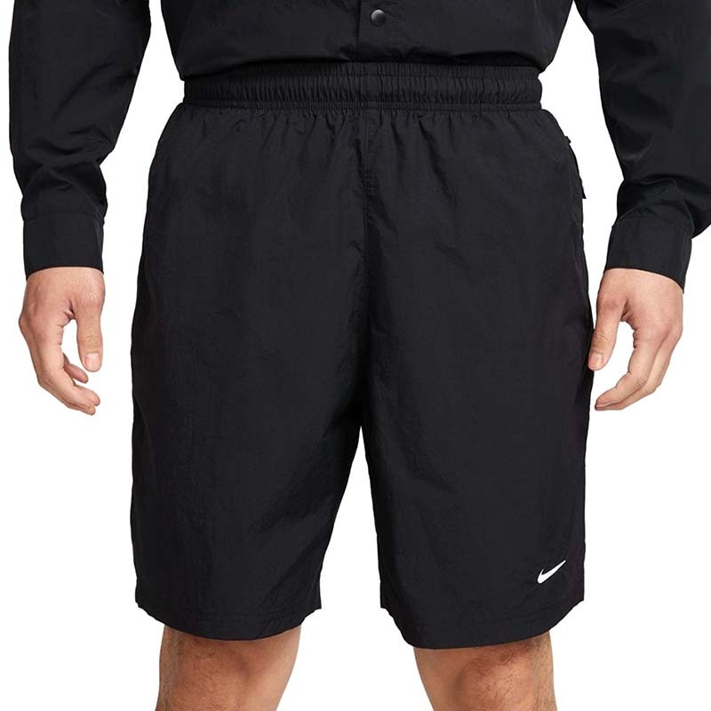 Nike Lab Solo Swoosh Shorts 褲子 短褲 拉鍊口袋 黑色 DX0750-010 [國內代購]