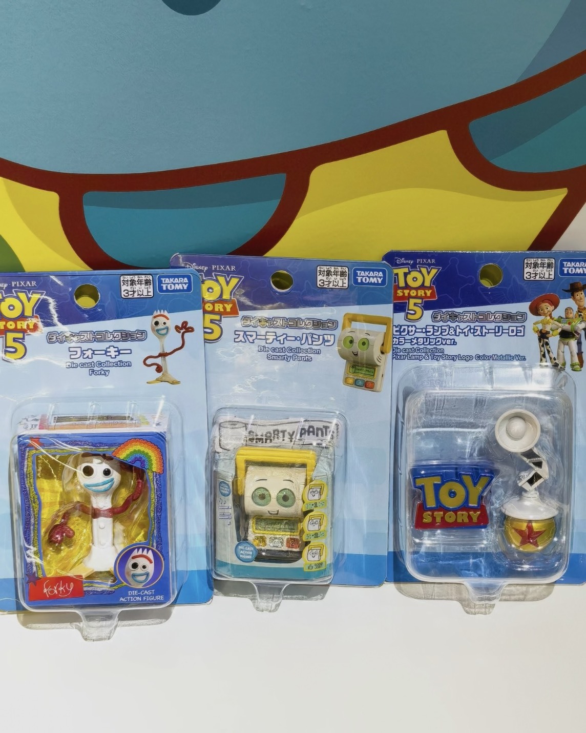 <正版授權>Toy story 玩具總動員5  TAKARA TOMY 合金人形 迪士尼