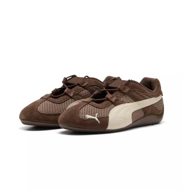 PUMA Speedcat Go 休閒鞋 芭蕾 復古 瑪莉珍 摩卡 咖啡色 女鞋 40358908 [國內代購]