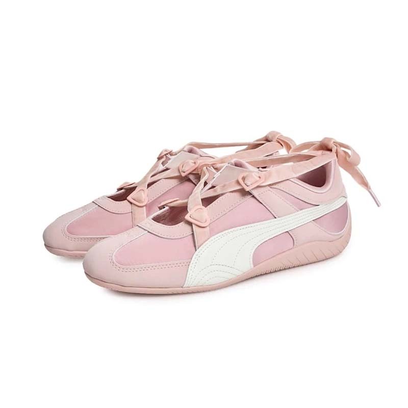 PUMA x 飛天小女警 Speedcat Go 休閒鞋 芭蕾 復古 瑪莉珍 粉紅色 女鞋 40810201 [國內代購]