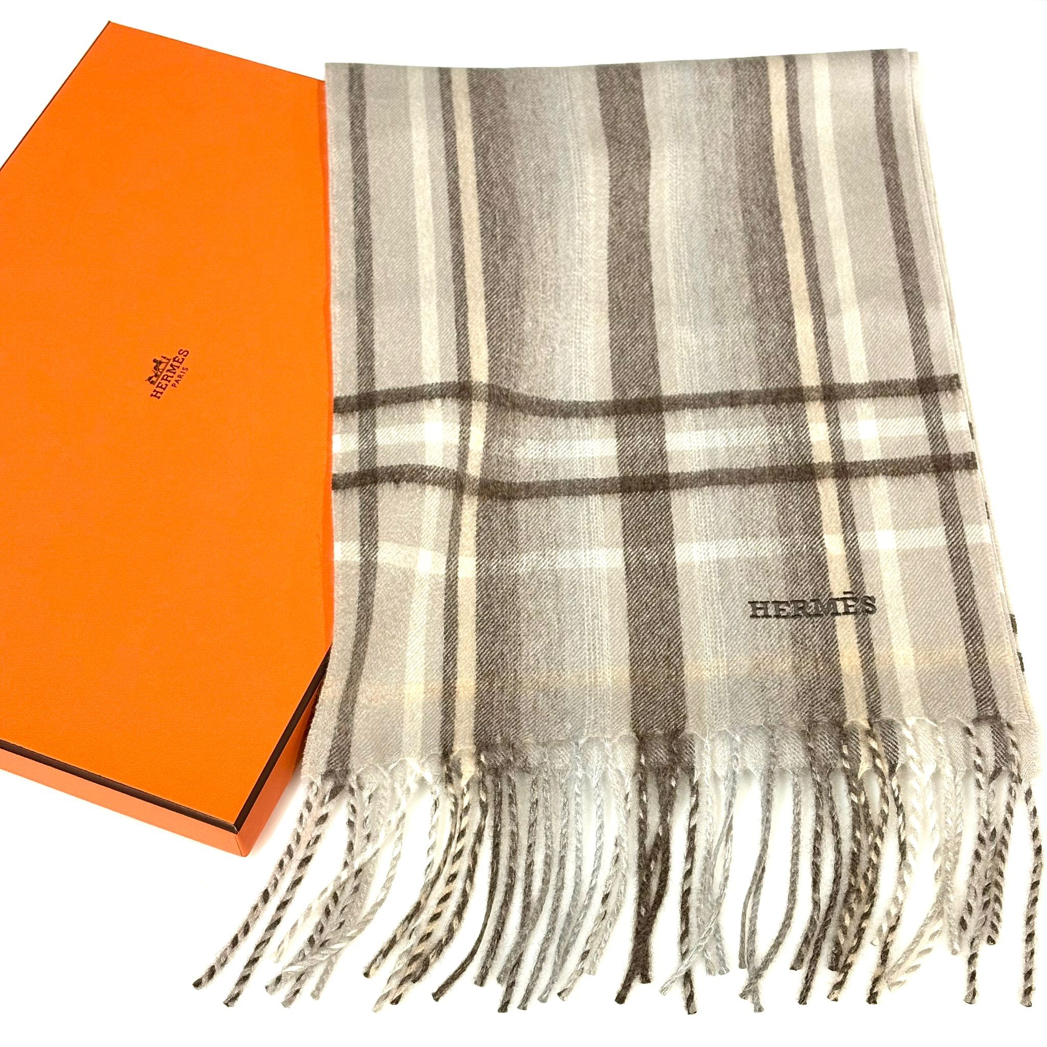 全新HERMES圍巾,25x135cm ,Sweet Love scarf, 啡色褐色羊絨, H394852T 01,#男女合用 #BRAND NEW #香榭站正品