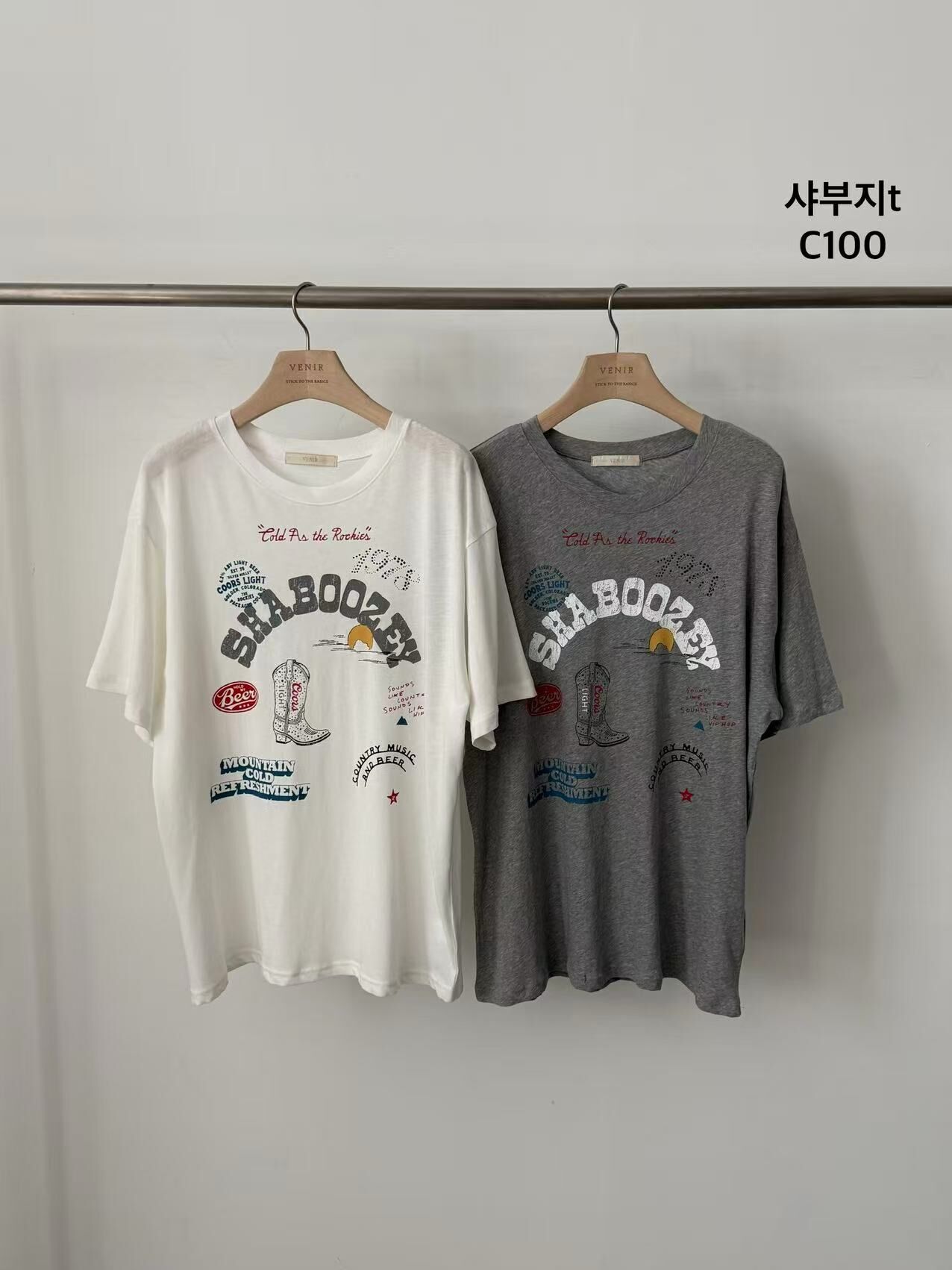 VR6312 美式牛仔風oversize上衣