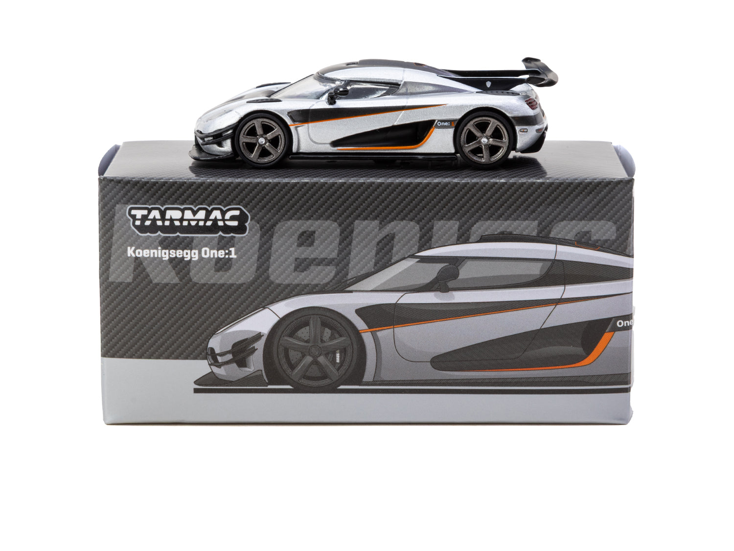 Tarmac Works 1/64 Koenigsegg One:1 銀色