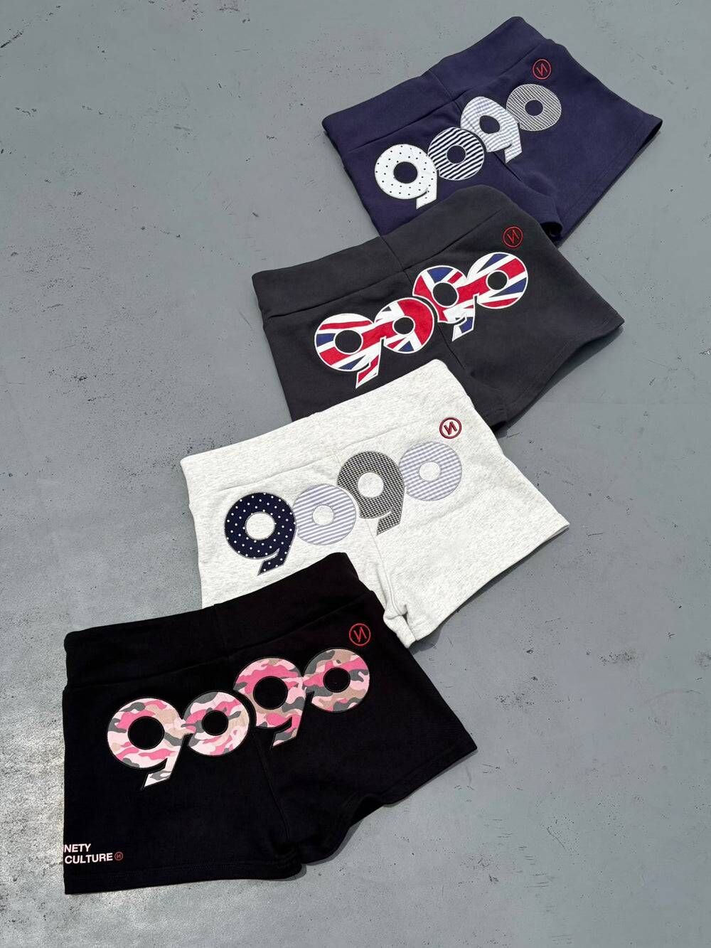 【9090】0620發售新品 90 Logo Micro Shorts