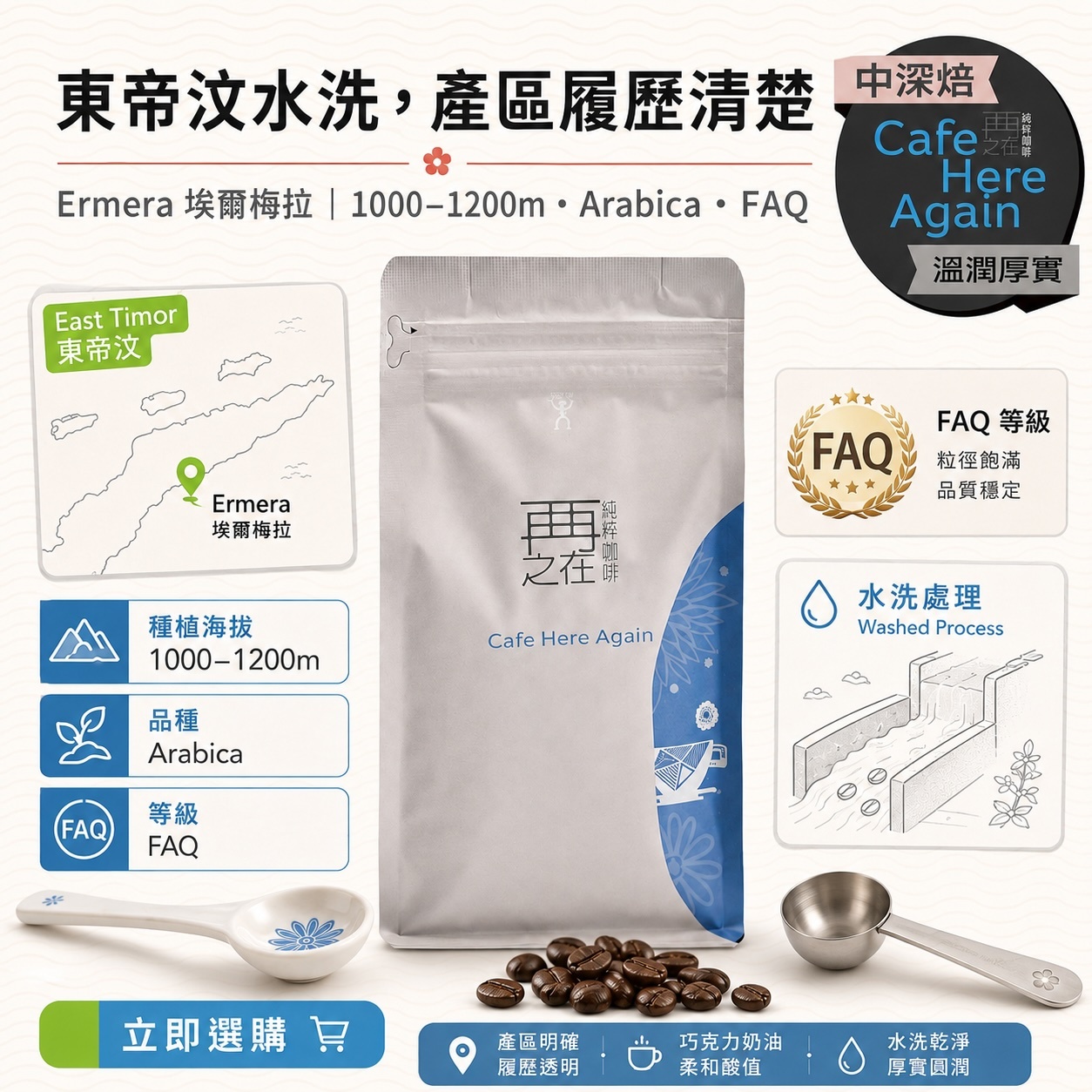 東帝汶 阿拉比卡 FAQ 水洗
