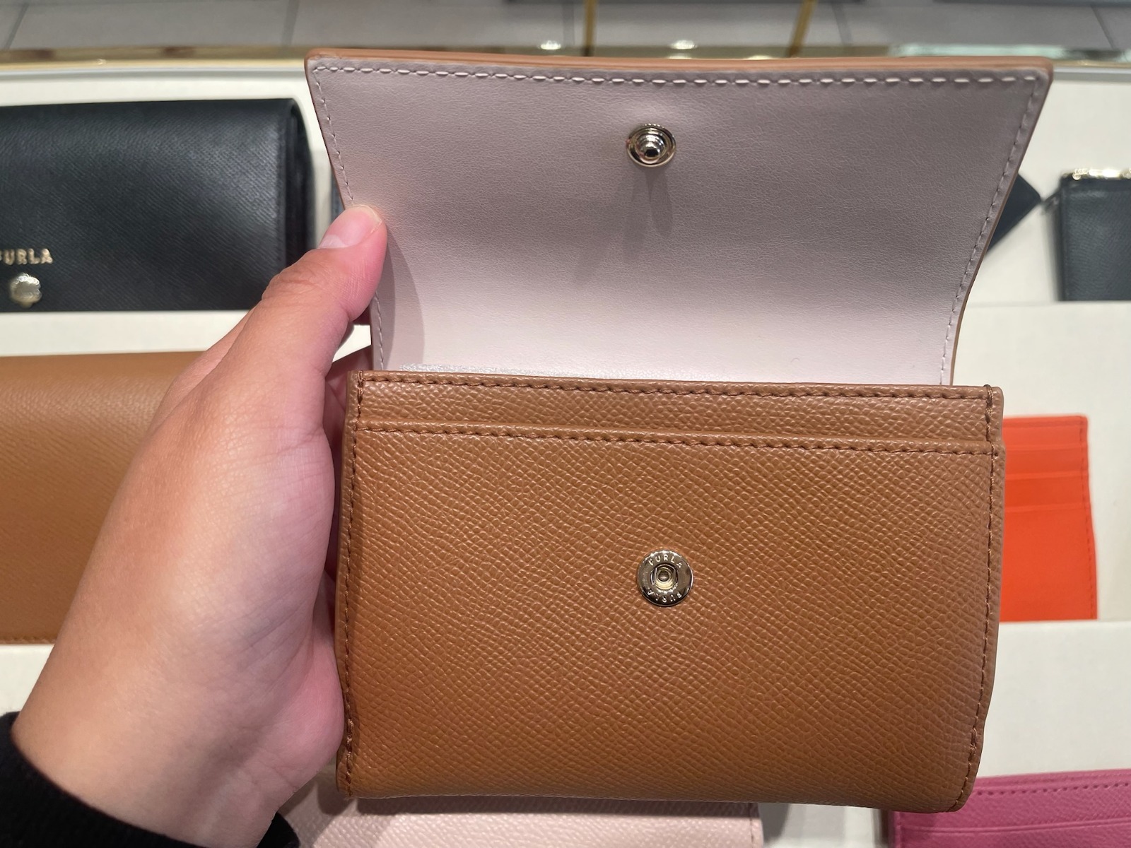 【預購】Furla H0621509 棕色卡套（Tabacco+Ballerina）
