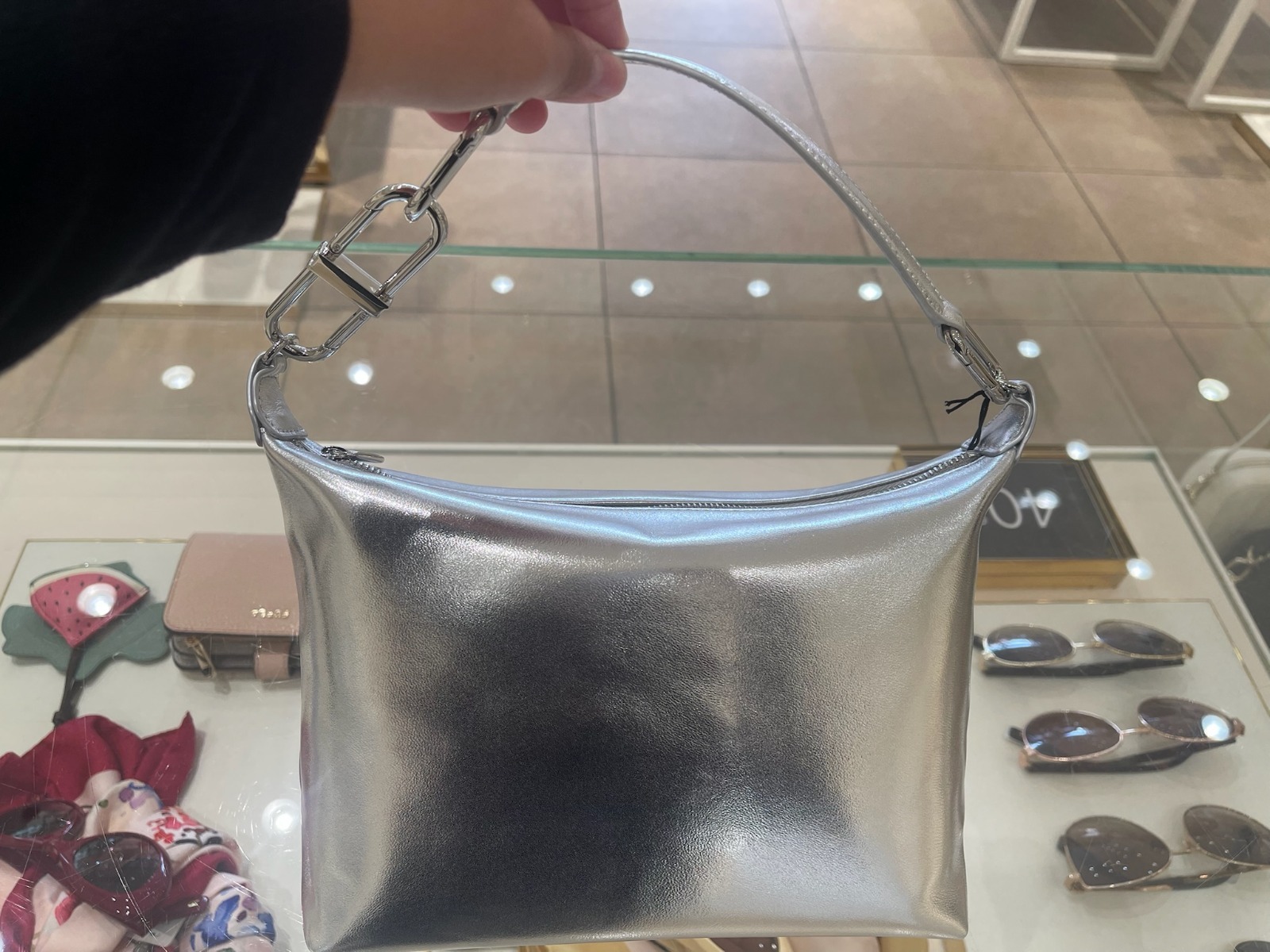 【預購】Furla H0621510 銀色Teia手提包（Silver）