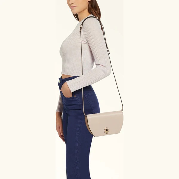 【預購】Furla H0621526 淺粉紅色Sfera斜孭袋（Ballerina i）