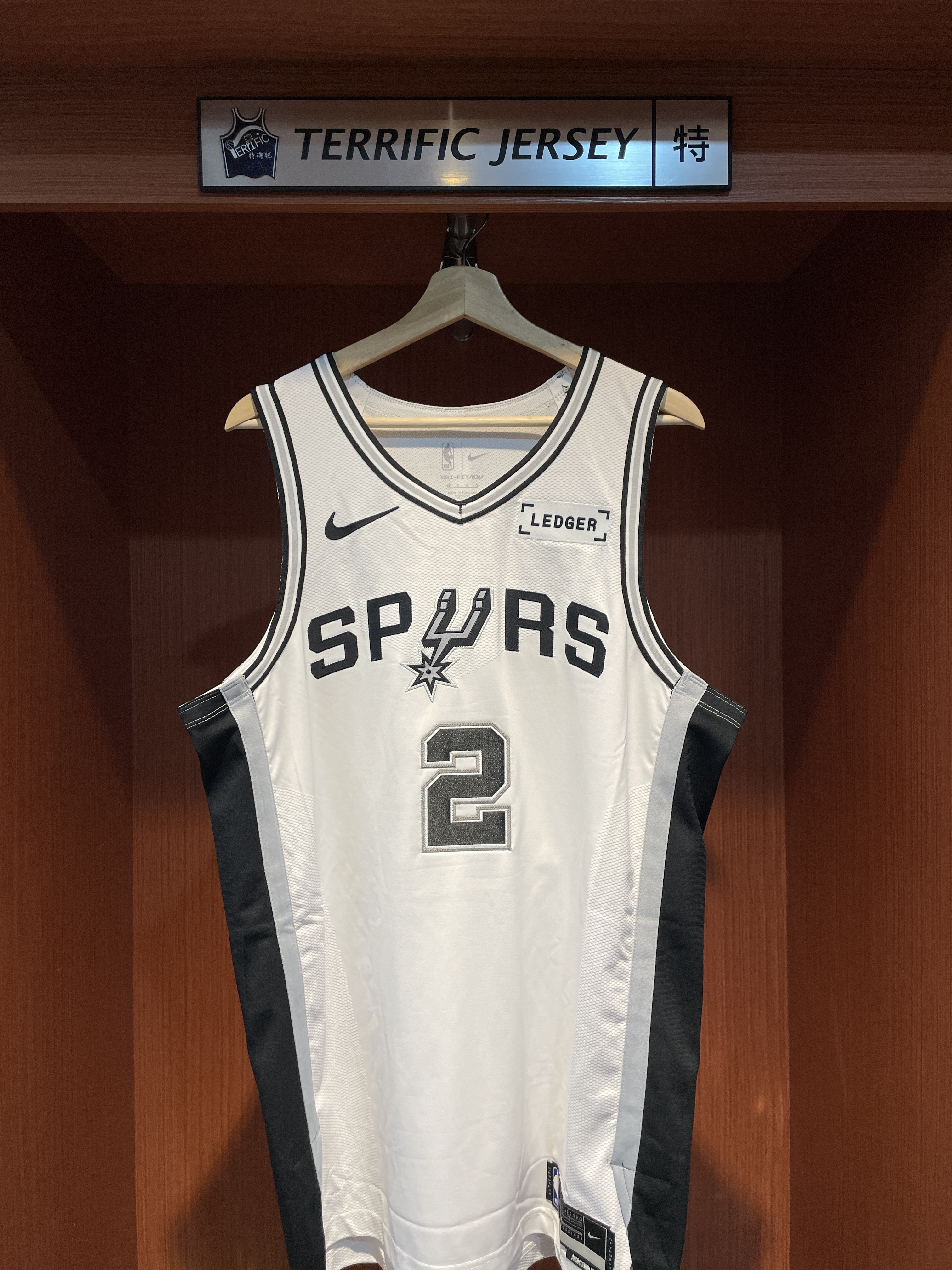 NBA球衣 Dylan Harper 聖安東尼奧馬刺白 Association Nike Authentic 球員版 電繡 含贊助商標 全新
