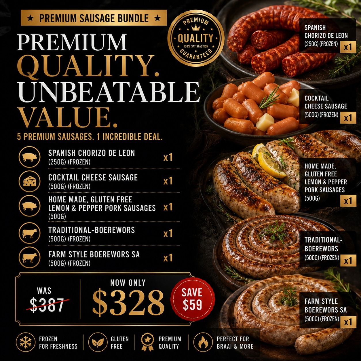 PREMIUM SAUSAGE BUNDLE