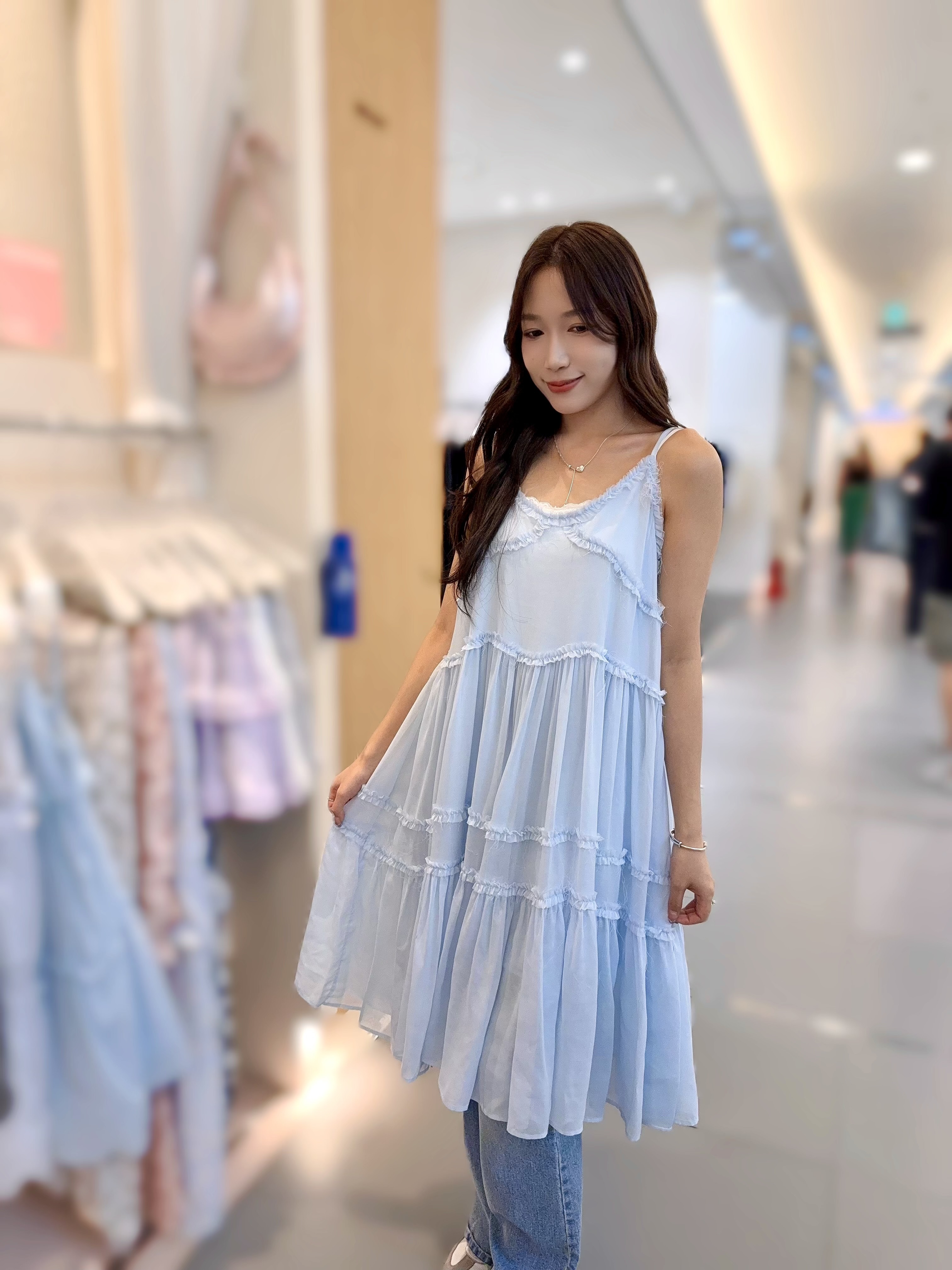 ML09 連身裙👗 胸39   腰 42 長42 HIP46 $699