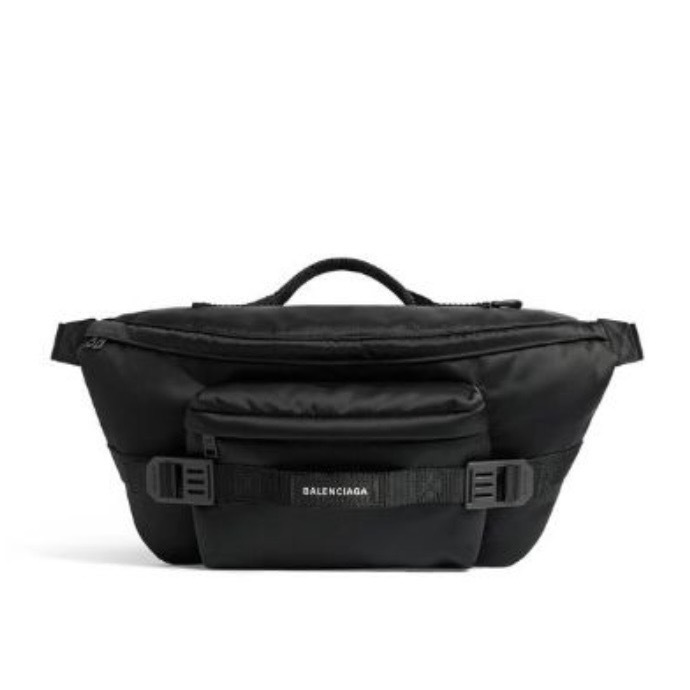 Balenciaga army large beltpack black