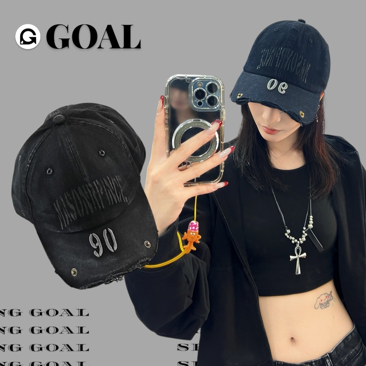 (GOAL)重工破壞水洗老帽