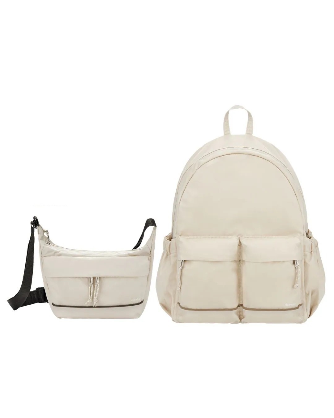 BP022 Branden 防盜套裝 3 (背囊 (W31cm*L41cm*H17cm;650g) + 防盜斜揹袋 小號) 客人需訂單備注顏色