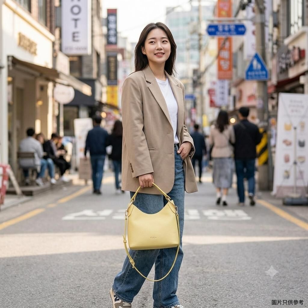【預購】Furla H0621547 黃色小號Clarissa Hobo斜孭袋（Frangipane）