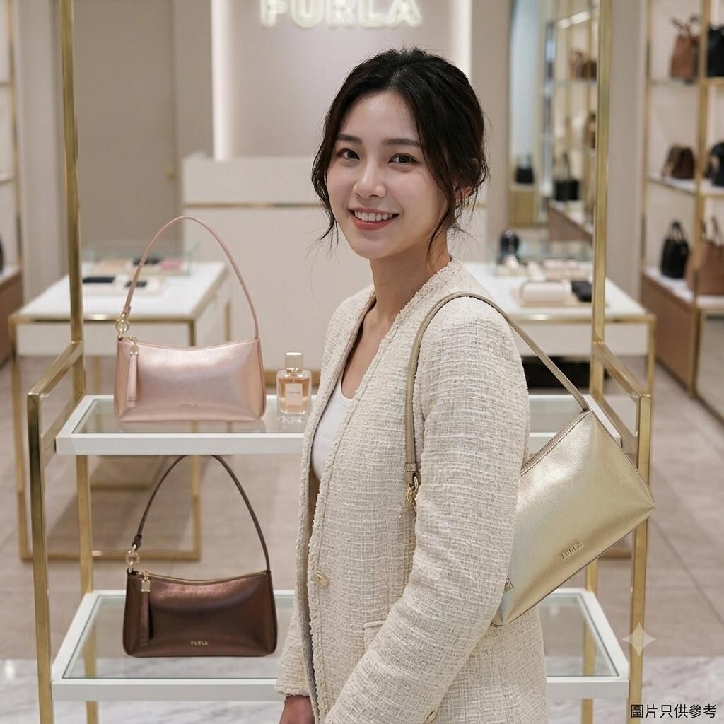 【預購】Furla H0621521 Cassiopea 腋下包