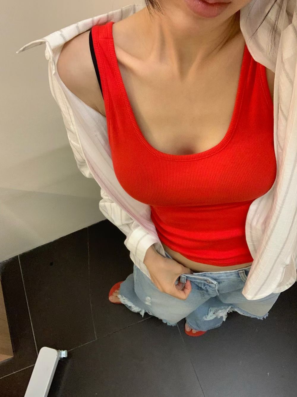 基本款純色背心