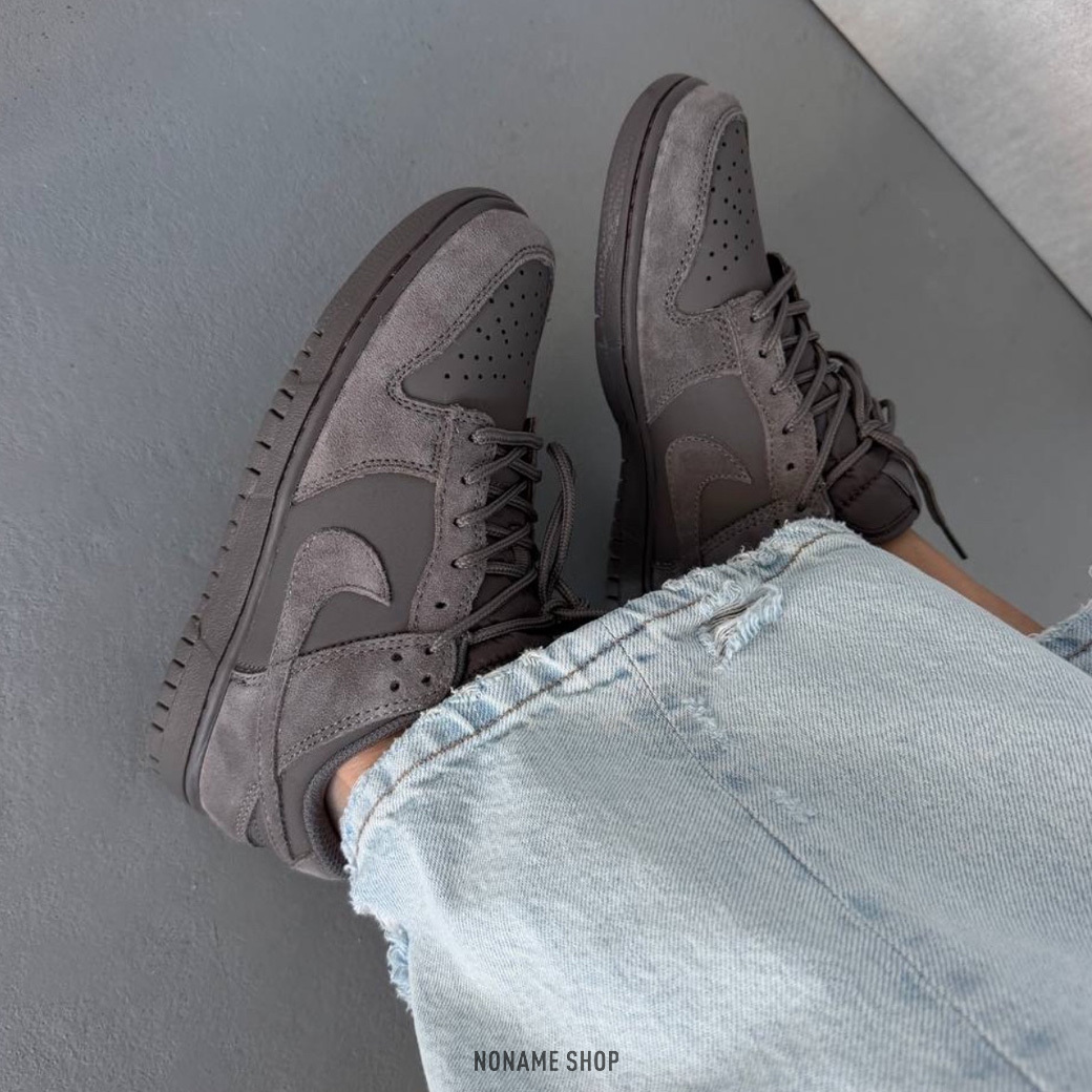 NIKE DUNK LOW RETRO SE CAVE STONE 岩石棕 麂皮 低筒 休閒鞋 (男款)
