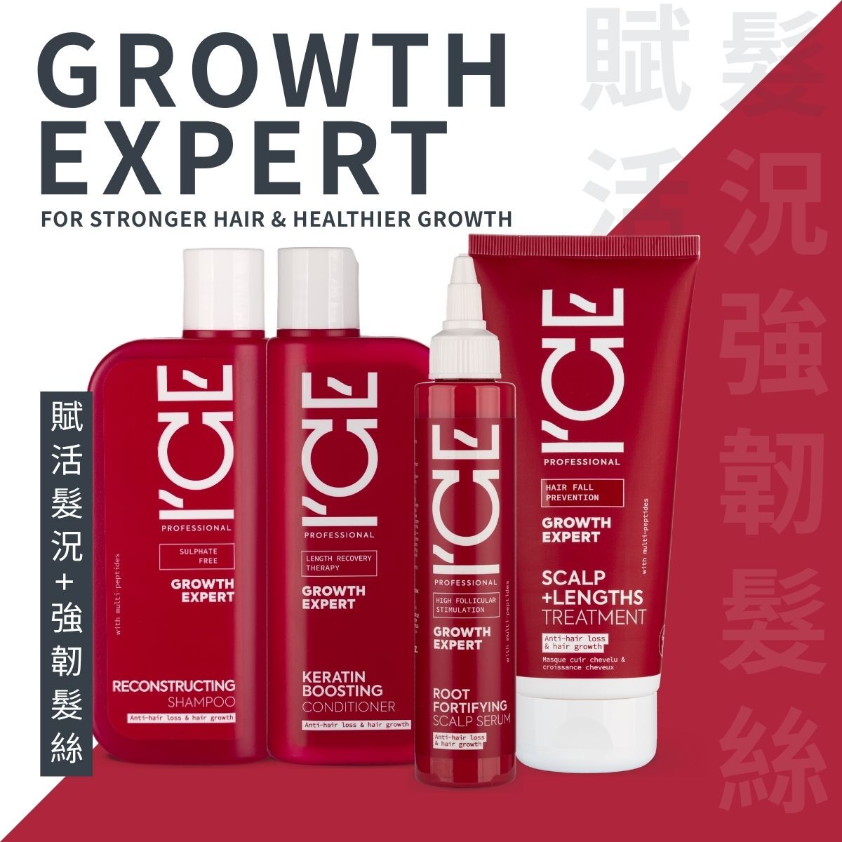 ICE Professional - 賦活髮況 & 強韌髮絲 系列