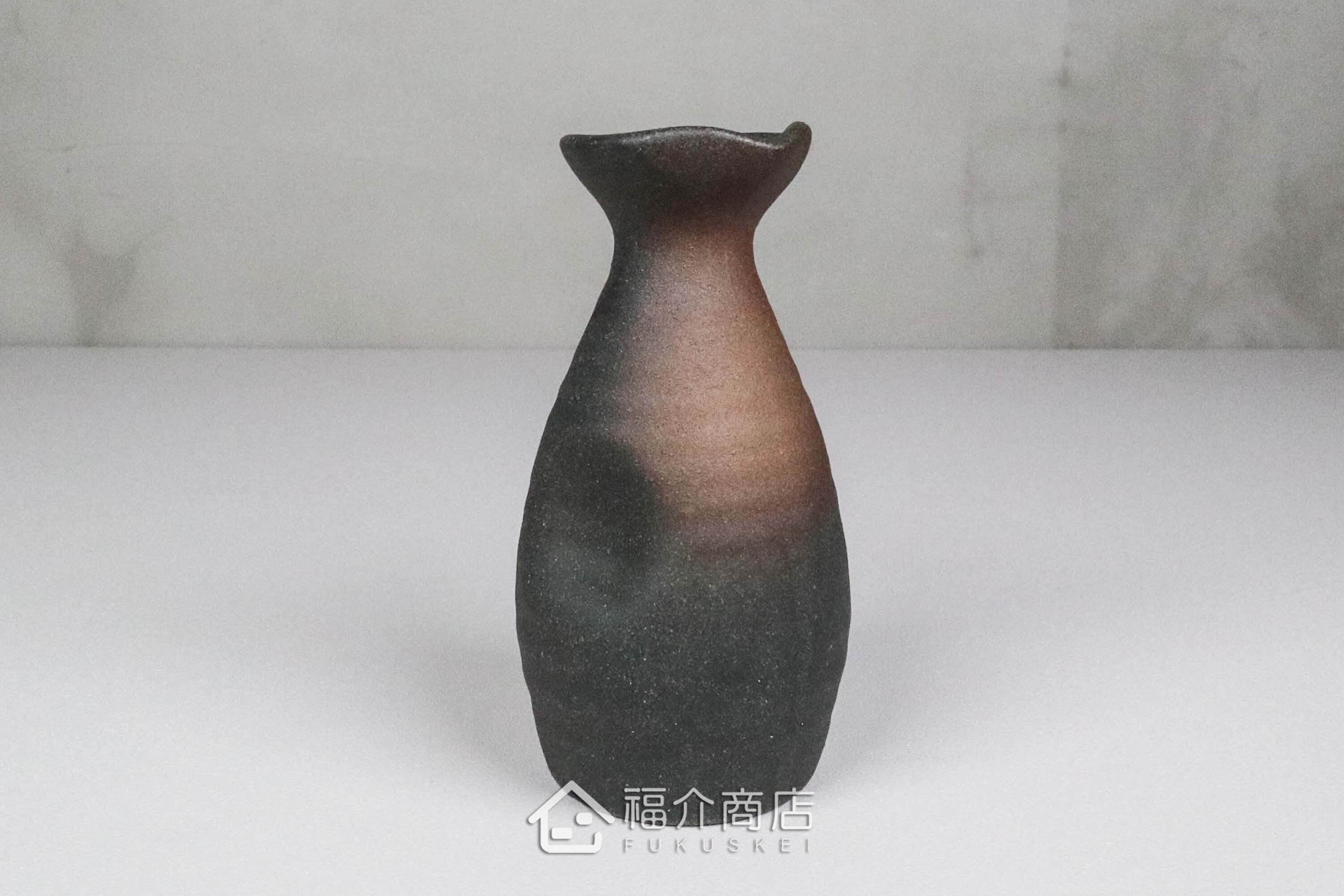 日本備前燒清酒壺杯組