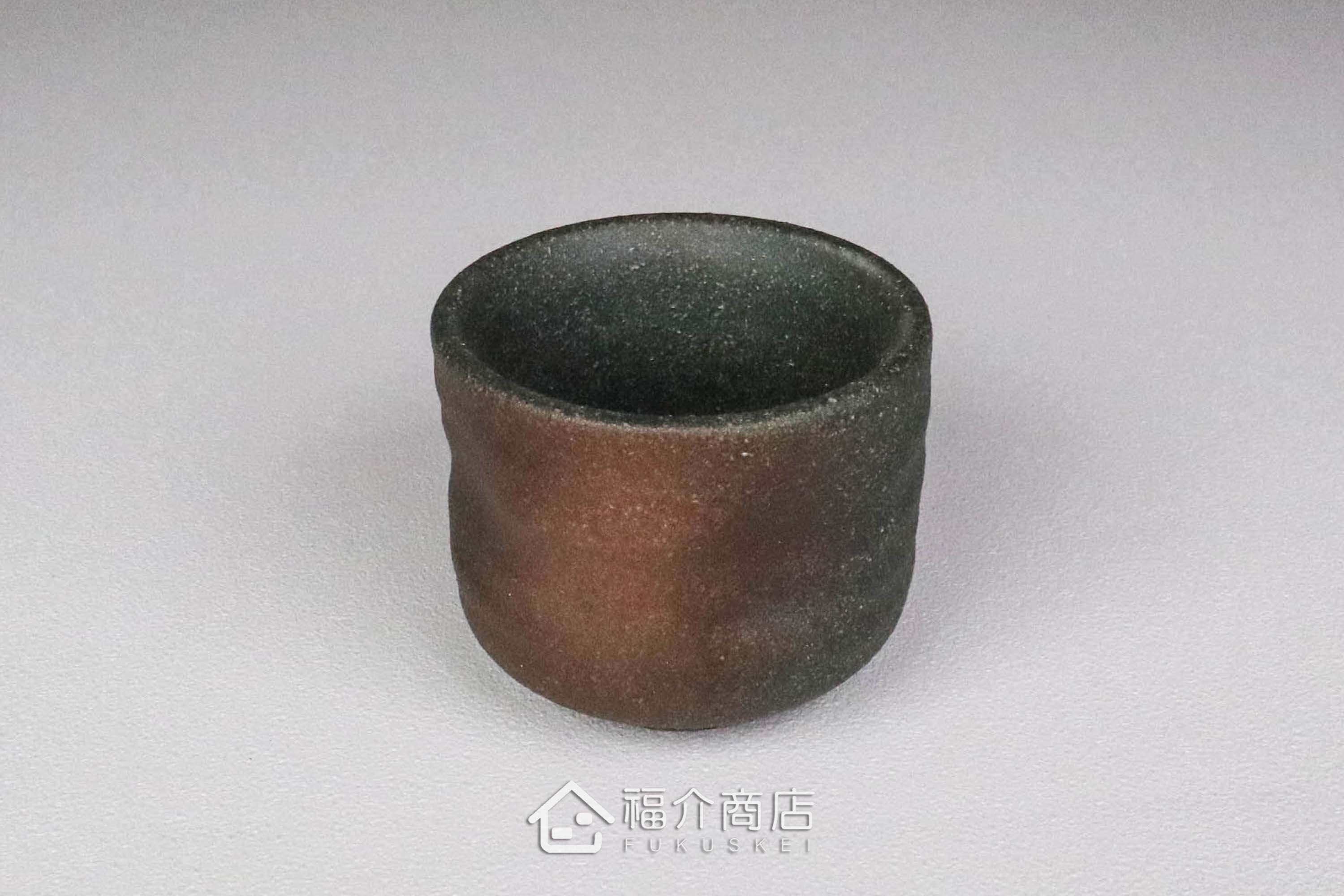 日本備前燒清酒壺杯組
