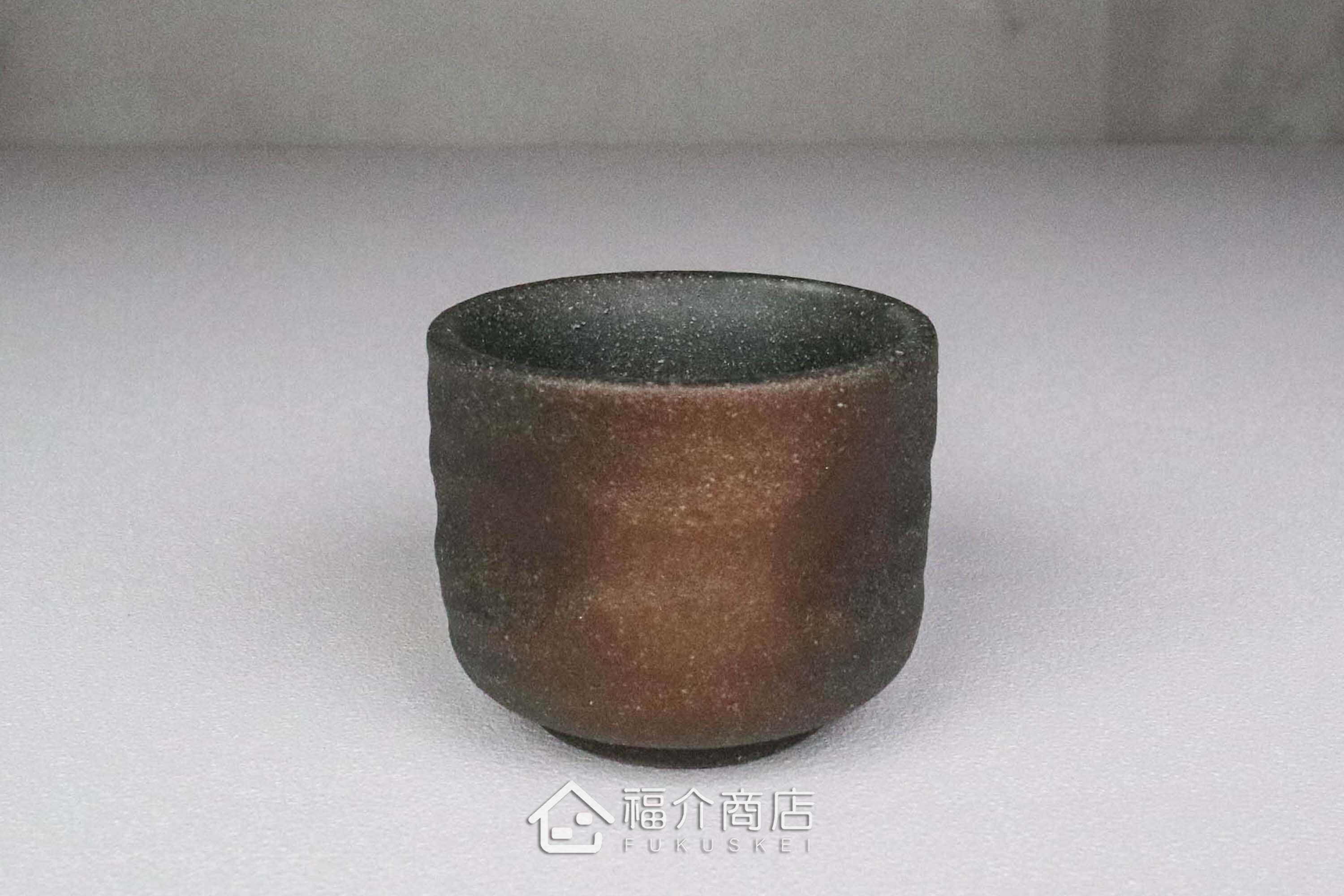 日本備前燒清酒壺杯組