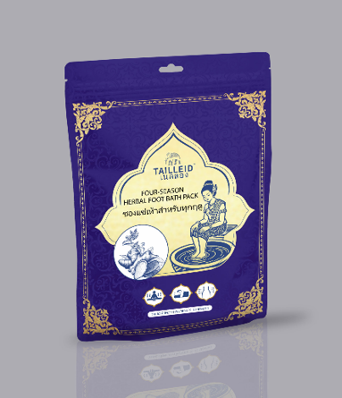 0623DT15-THAILAND-DAILYIT-泰家皇室TAILLEID足浴包 10包/袋(原裝進口)[2包起 $49/包]（A15）