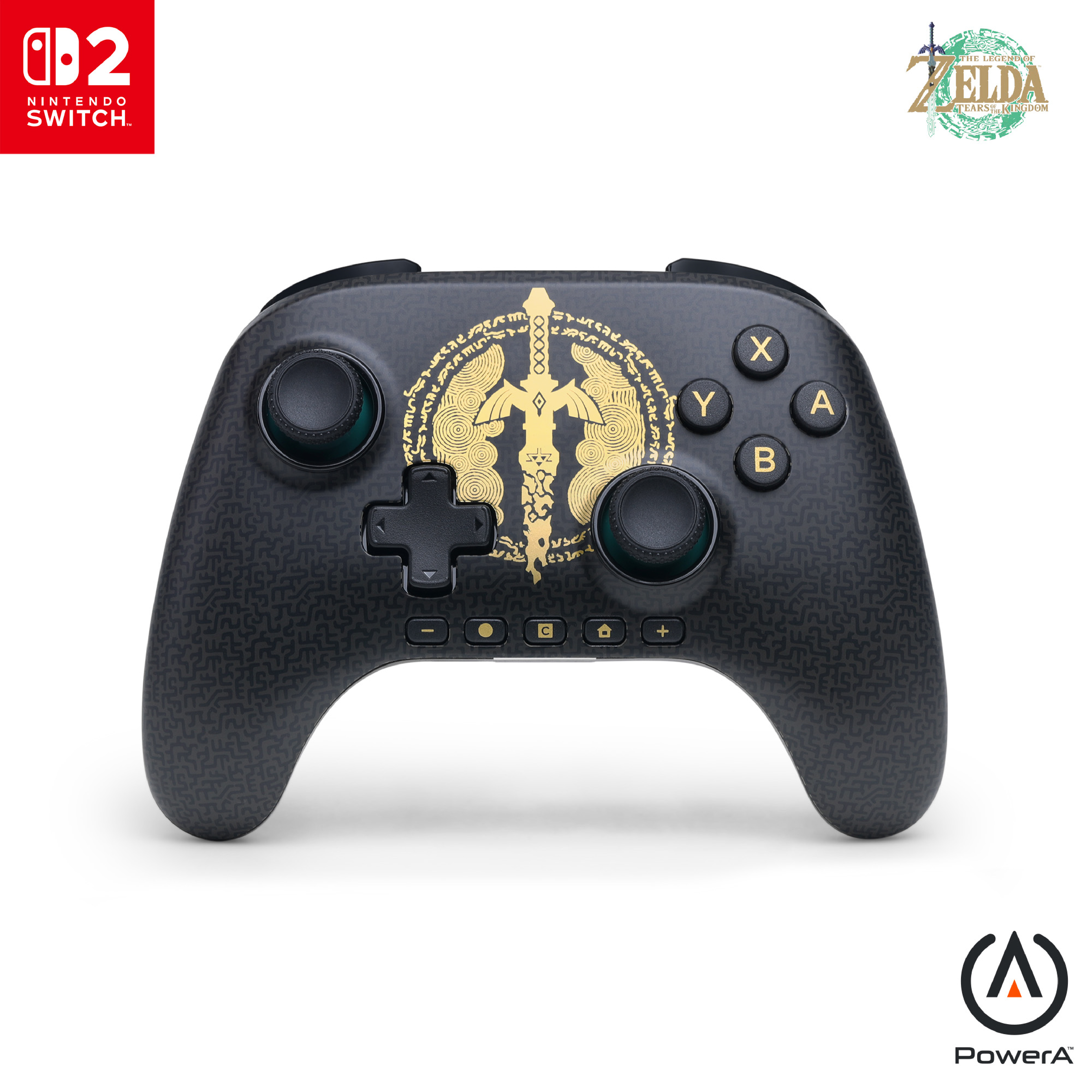 【PowerA】|任天堂官方授權|Switch 2無線遊戲手把(NSGP0570-01) -腐朽的大師之劍