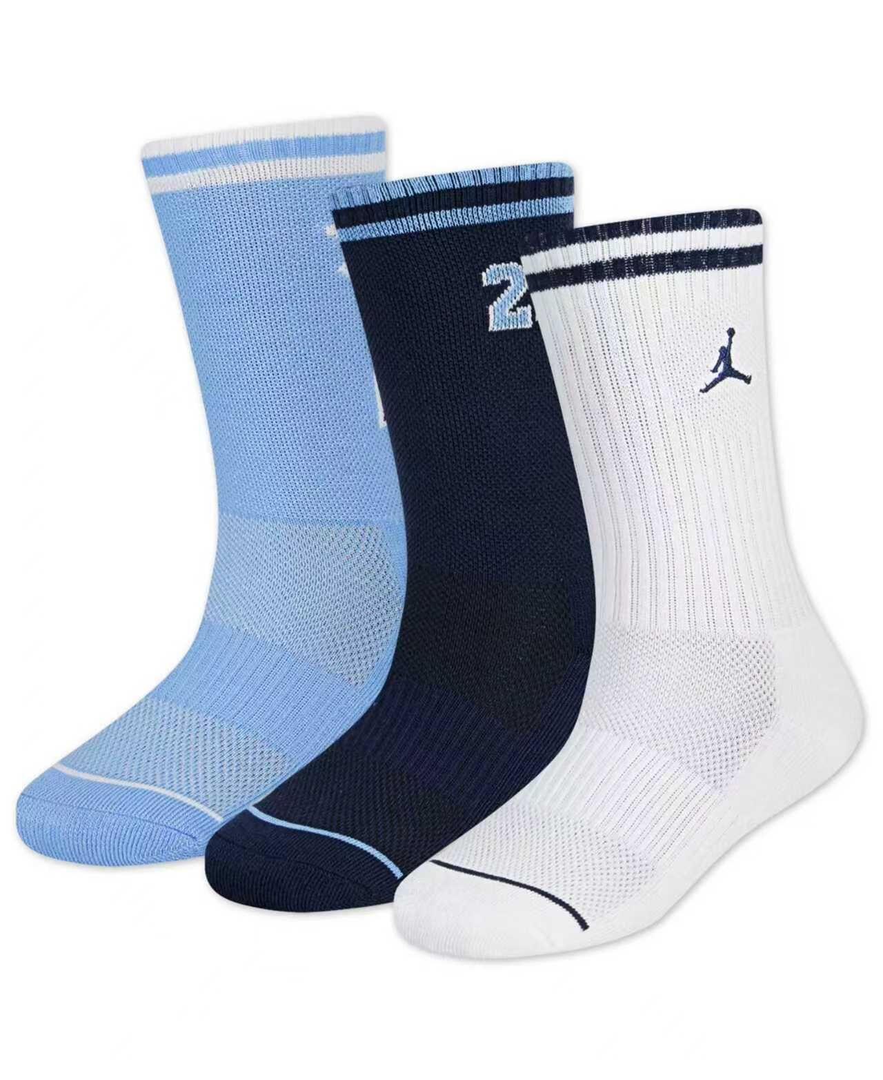 【預購】Jordan H062303 大童運動襪 (3對裝)