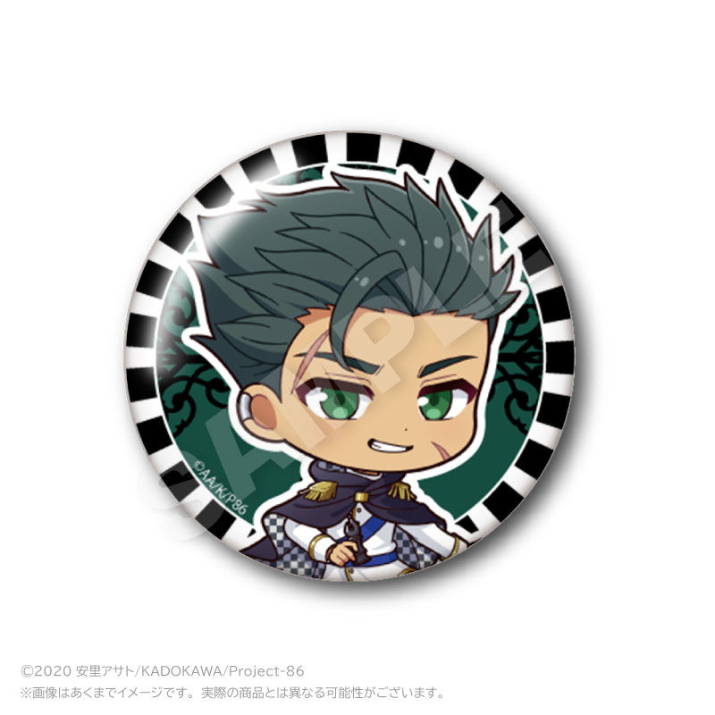 「ACG.GO」「預購」Y Line《86－不存在的戰區－》收藏襟章 國際象棋Ver. (整盒6入)