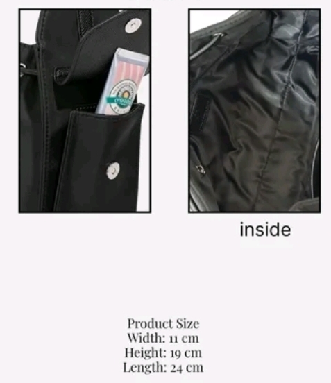 【直播】Pony Twenty eight LX062303 Deco Nylon 單肩包